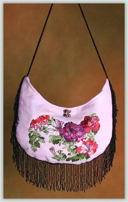 BFC1036 Petunia Hobo Bag