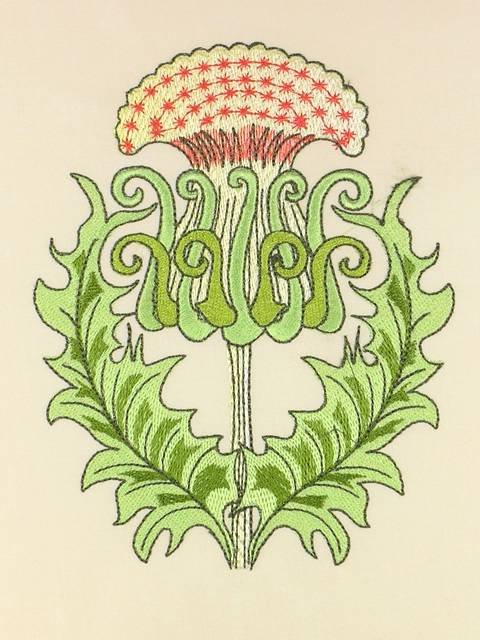 BFC1041 Art Nouveau Cockatoos Plus