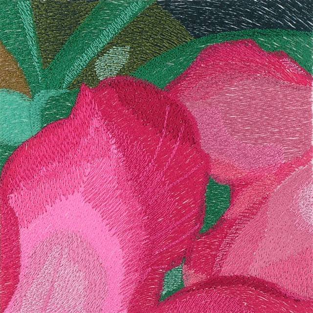 BFC1042 Window-Desert Roses