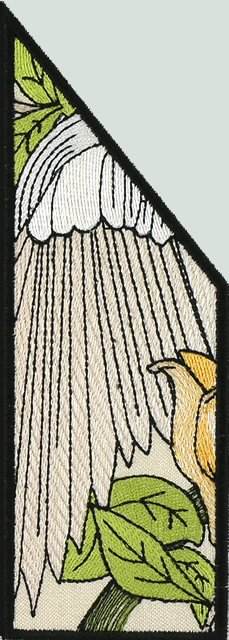BFC1043 QIH or Reg Stained Glass Cockatoos