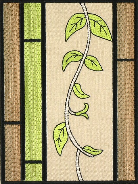 BFC1043 QIH or Reg Stained Glass Cockatoos
