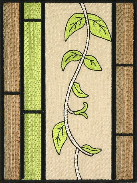 BFC1043 QIH or Reg Stained Glass Cockatoos