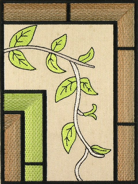 BFC1043 QIH or Reg Stained Glass Cockatoos