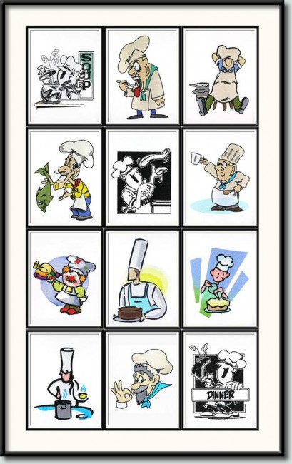 BFC1044 A Dozen Chefs