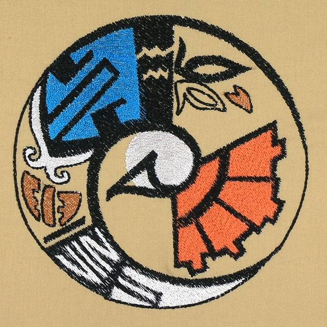 BFC1050 Southwestern Quilt Circles