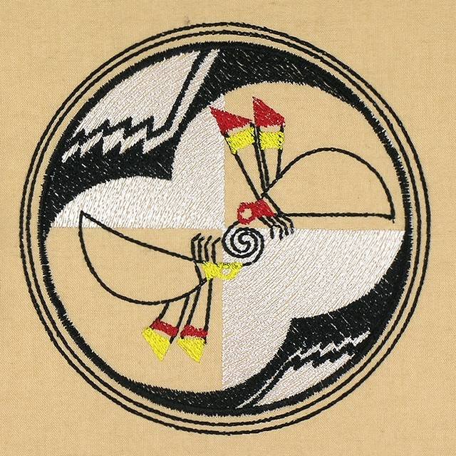 BFC1050 Southwestern Quilt Circles