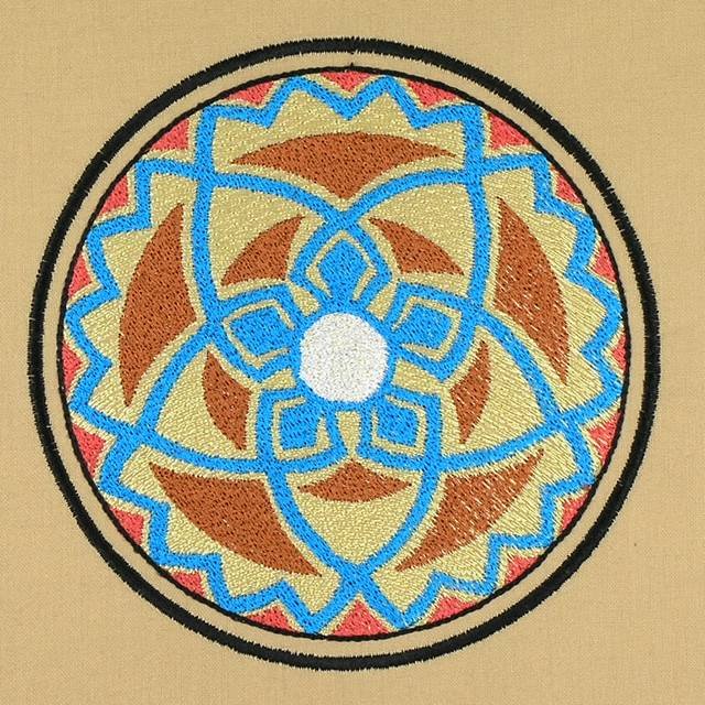 BFC1050 Southwestern Quilt Circles