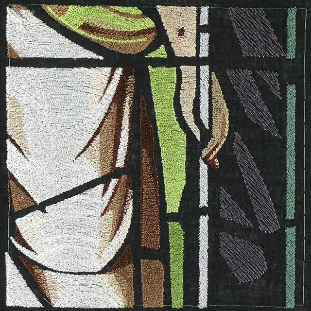 BFC1051 Stained Glass-Christ Risen