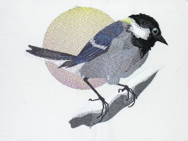 BFC1055 Birds in an Oriental Manner