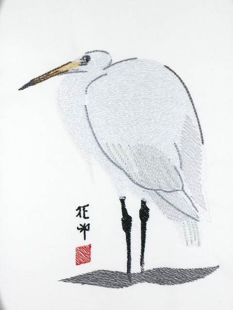 BFC1055 Birds in an Oriental Manner