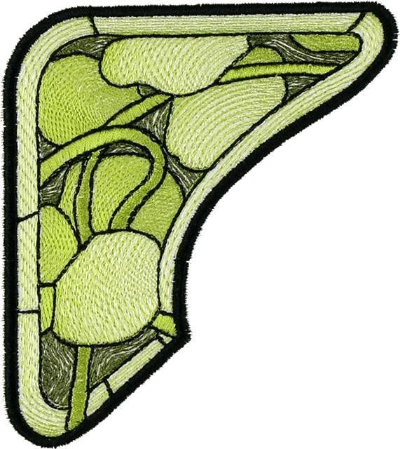 BFC1056 Stained Glass Flight Among the Nasturtiums
