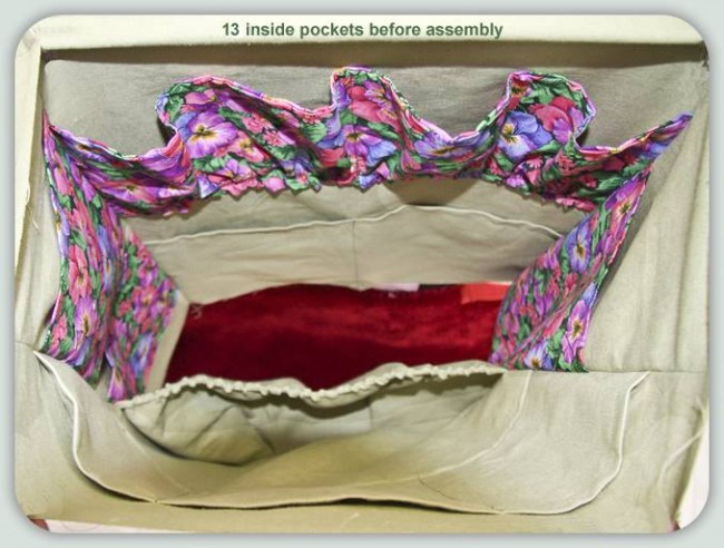 BFC1058 Pansy Super Tote