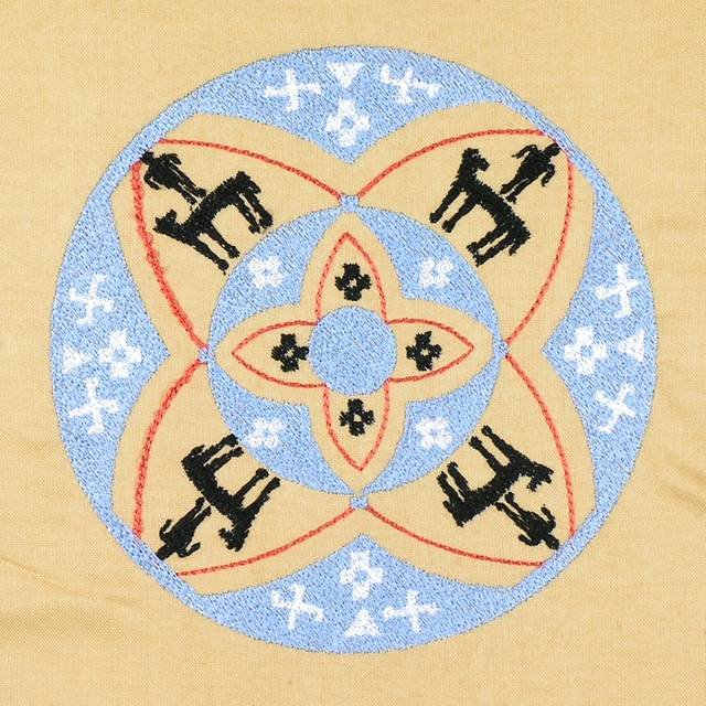 BFC1066 Southwestern Quilt Circles II