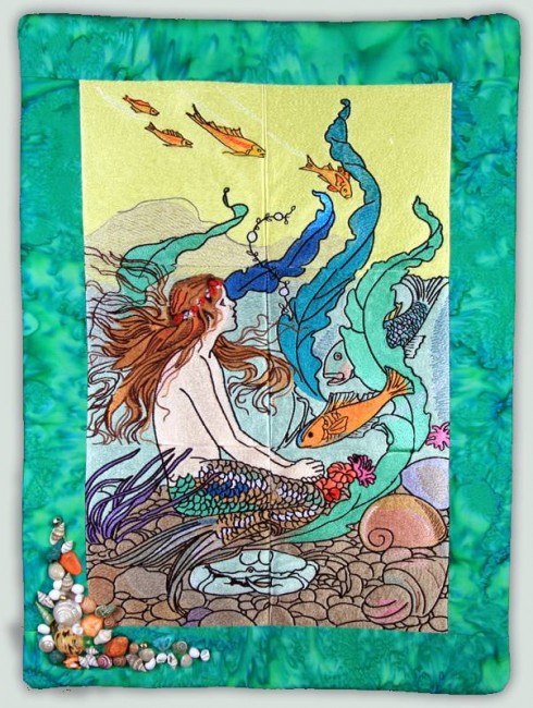 BFC1069 Window-A Mermaid's Longing