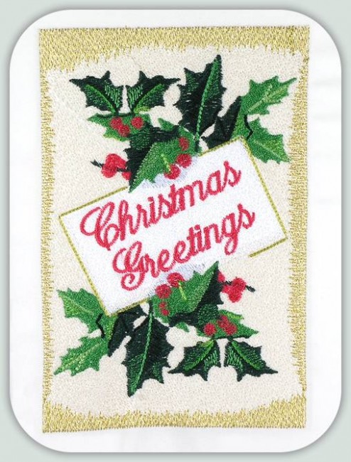 BFC1081 Christmas Greetings