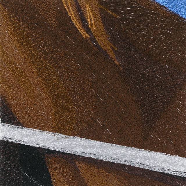 BFC1083 Window-Companionship-Two Horses