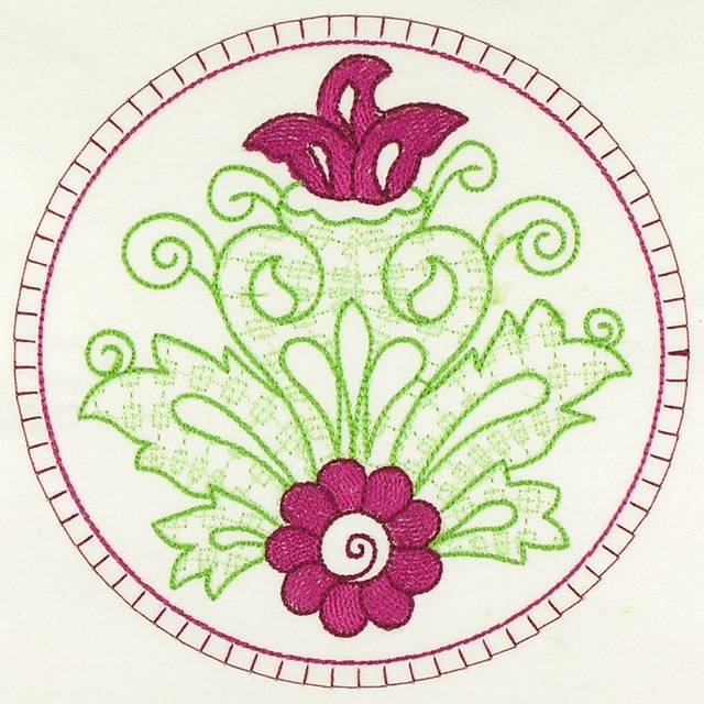 BFC1088 Turkish Delight Quilt Circles