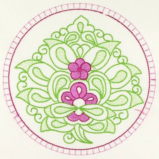 BFC1088 Turkish Delight Quilt Circles