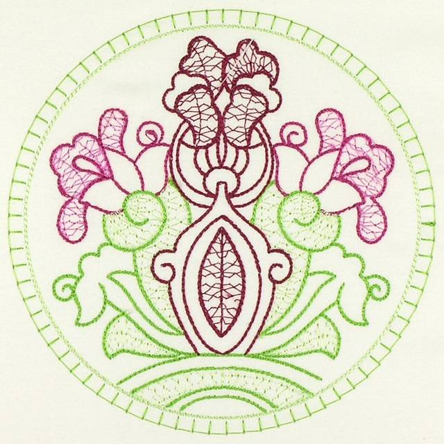 BFC1088 Turkish Delight Quilt Circles