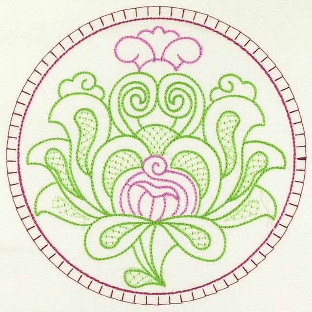 BFC1088 Turkish Delight Quilt Circles
