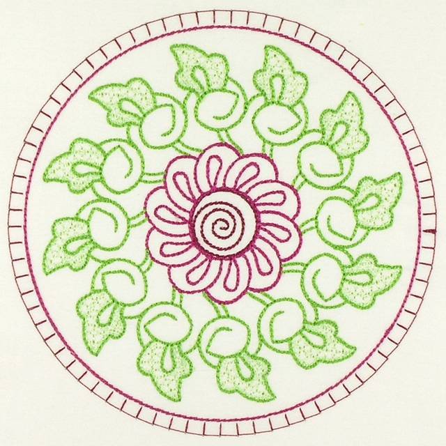BFC1088 Turkish Delight Quilt Circles