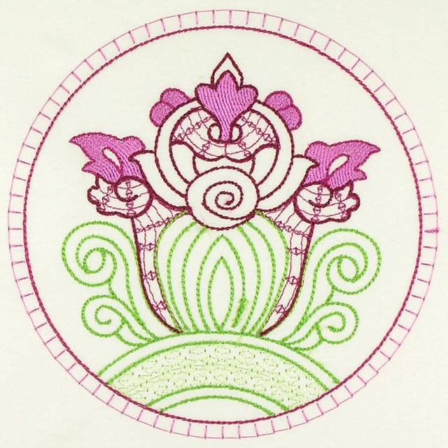 BFC1088 Turkish Delight Quilt Circles