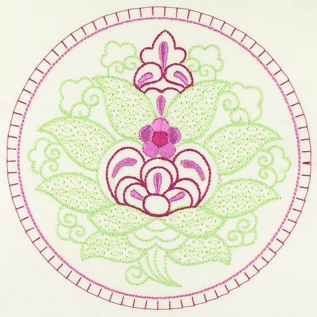 BFC1088 Turkish Delight Quilt Circles