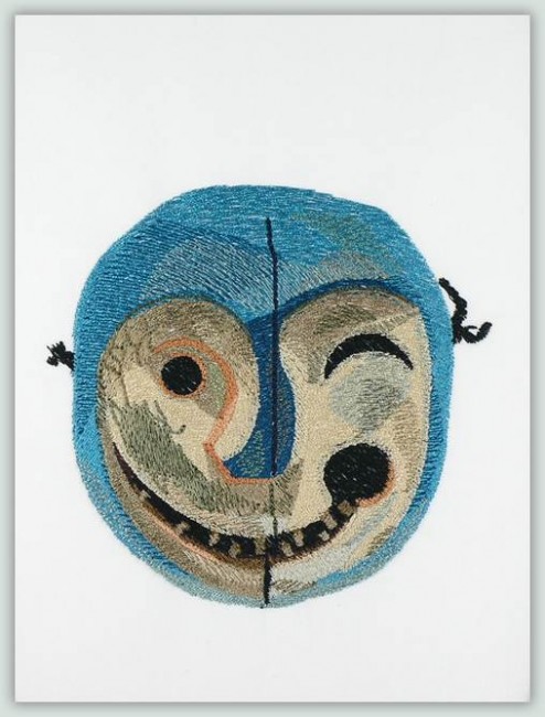 BFC1089 Three Native American Masks