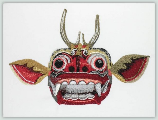 BFC1090 Three Balinese Dance Masks