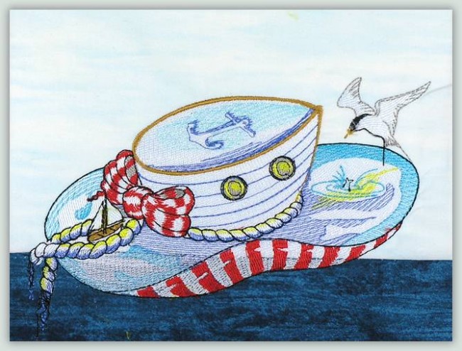 BFC1093 Sally King's Nautical Trio
