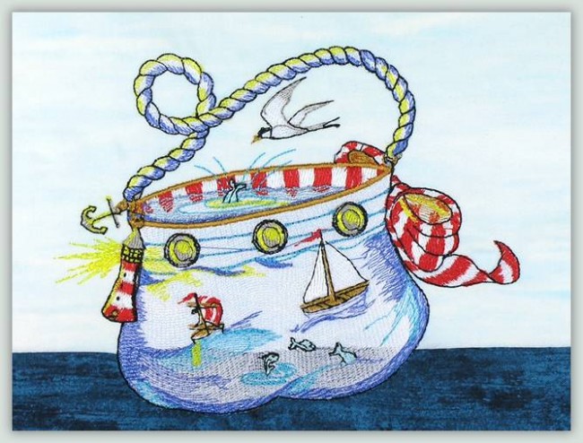 BFC1093 Sally King's Nautical Trio