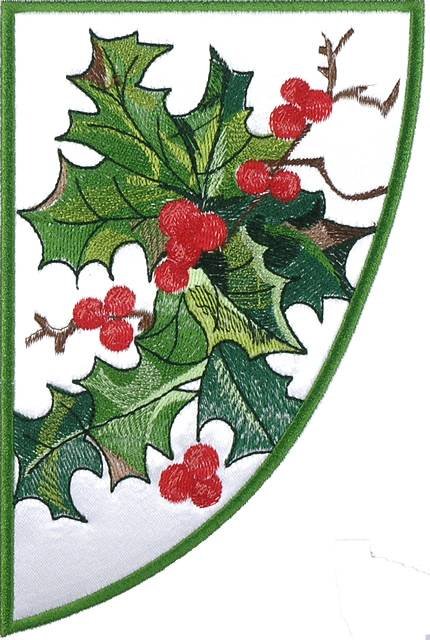 BFC1096 QIH Three Christmas Stockings