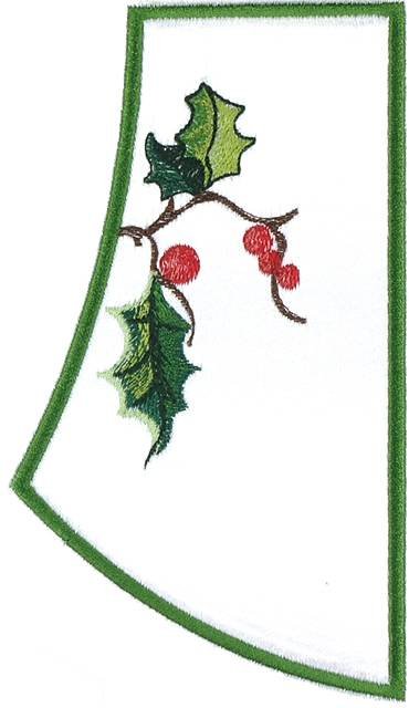 BFC1096 QIH Three Christmas Stockings