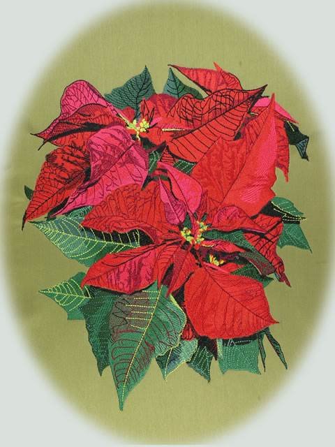 BFC1099 Large Poinsettia Bouquet