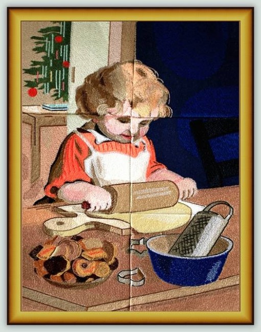 BFC1102 Window-Christmas Cookies