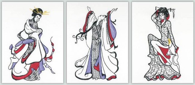 BFC1103 Sally King's Oriental Ladies