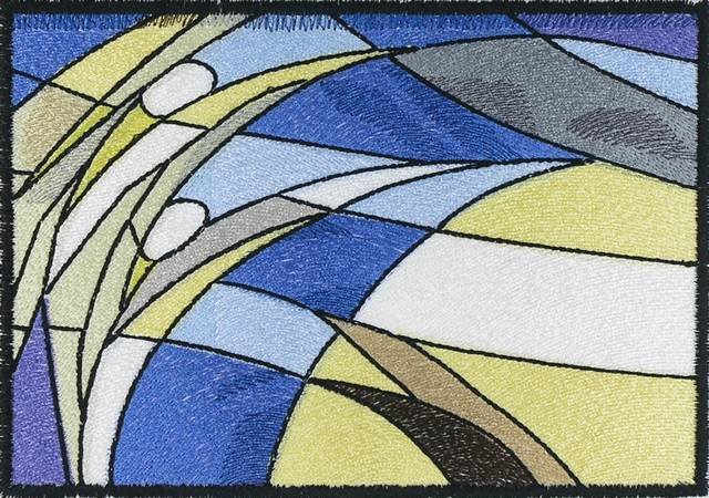 BFC1106 Stained Glass-Eagle
