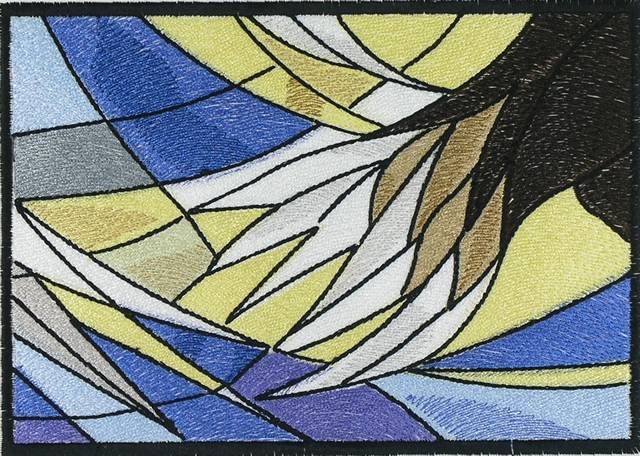 BFC1106 Stained Glass-Eagle