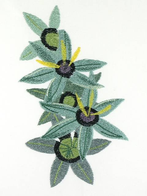 BFC1108 Wildflowers Art Quilt