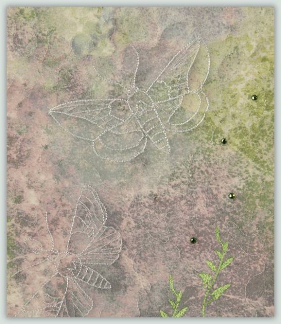 BFC1108 Wildflowers Art Quilt