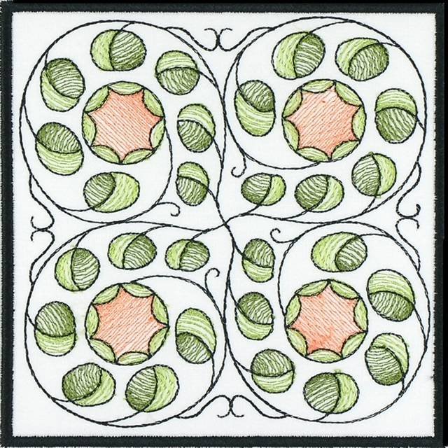 BFC1109 QIH or Reg Sheer Quilt Blocks I