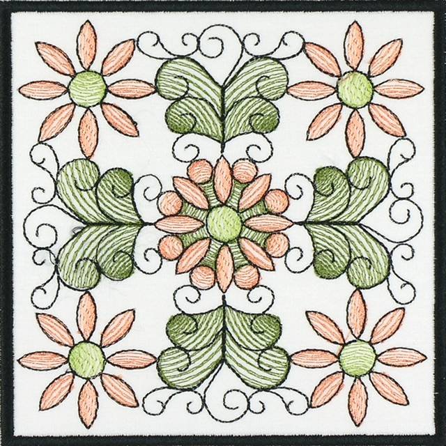 BFC1110 QIH or Reg Sheer Quilt Blocks II