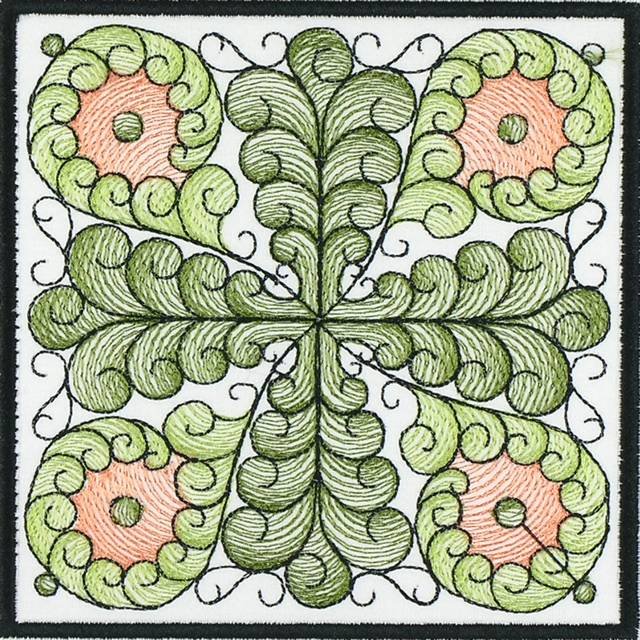 BFC1110 QIH or Reg Sheer Quilt Blocks II