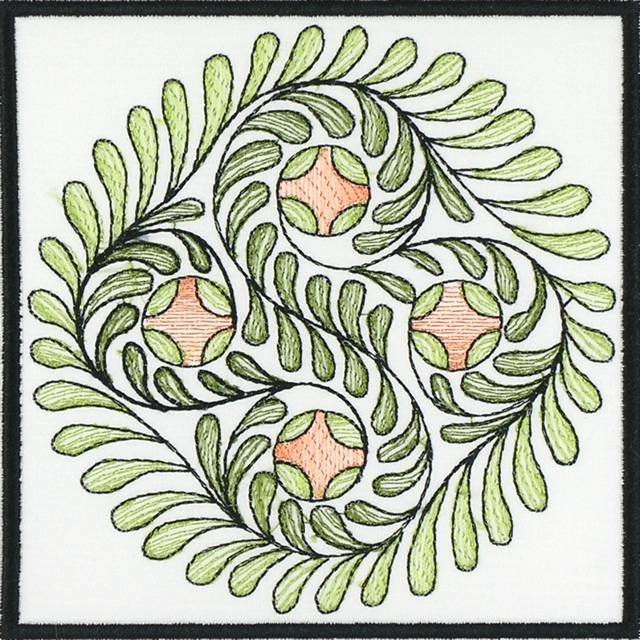 BFC1110 QIH or Reg Sheer Quilt Blocks II