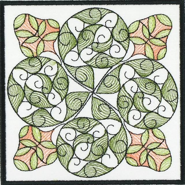 BFC1110 QIH or Reg Sheer Quilt Blocks II