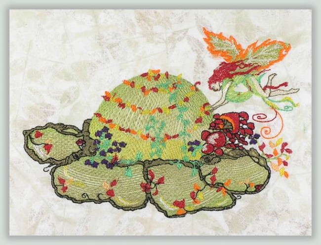 BFC1112 Sally King's Leaf FairyTrio