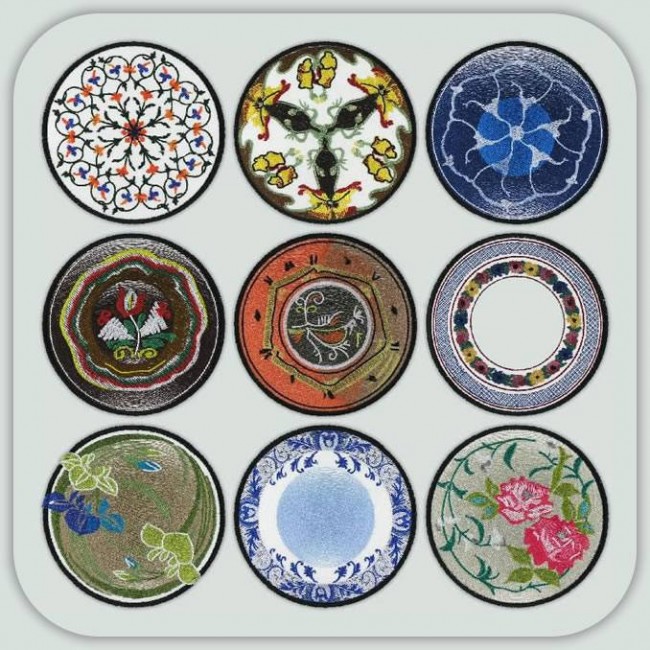 BFC1113 Decorative Quilt Circles