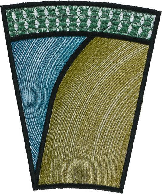 BFC1114 Stained Glass Butterfly in a Circle