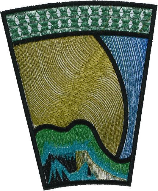 BFC1114 Stained Glass Butterfly in a Circle