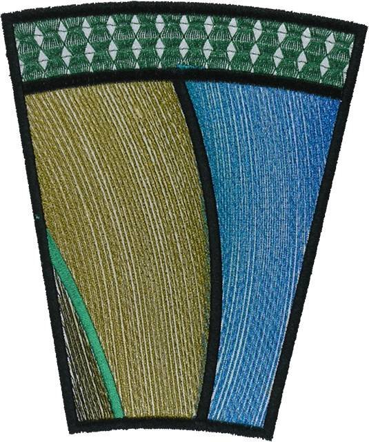 BFC1114 Stained Glass Butterfly in a Circle